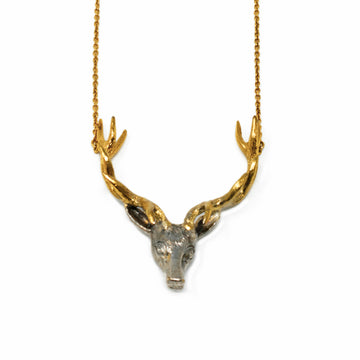 Cannibals & Vegans Stag Necklace
